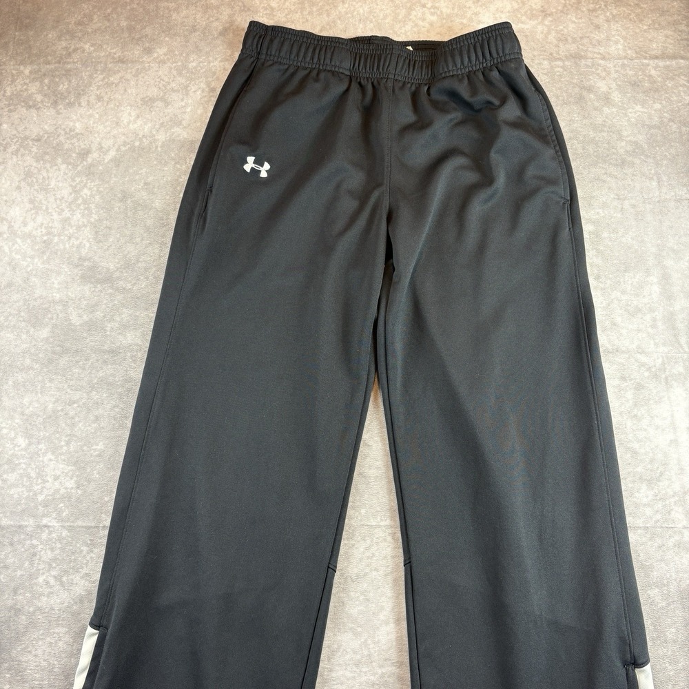 Under Armour Pants Mens S Black Athletic Sweatpants Track Jogger Fleece - Picture 6 of 10